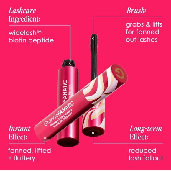 Grande Cosmetics Grande FANATIC Fanning & Curling Mascara - Picture 6 of 8